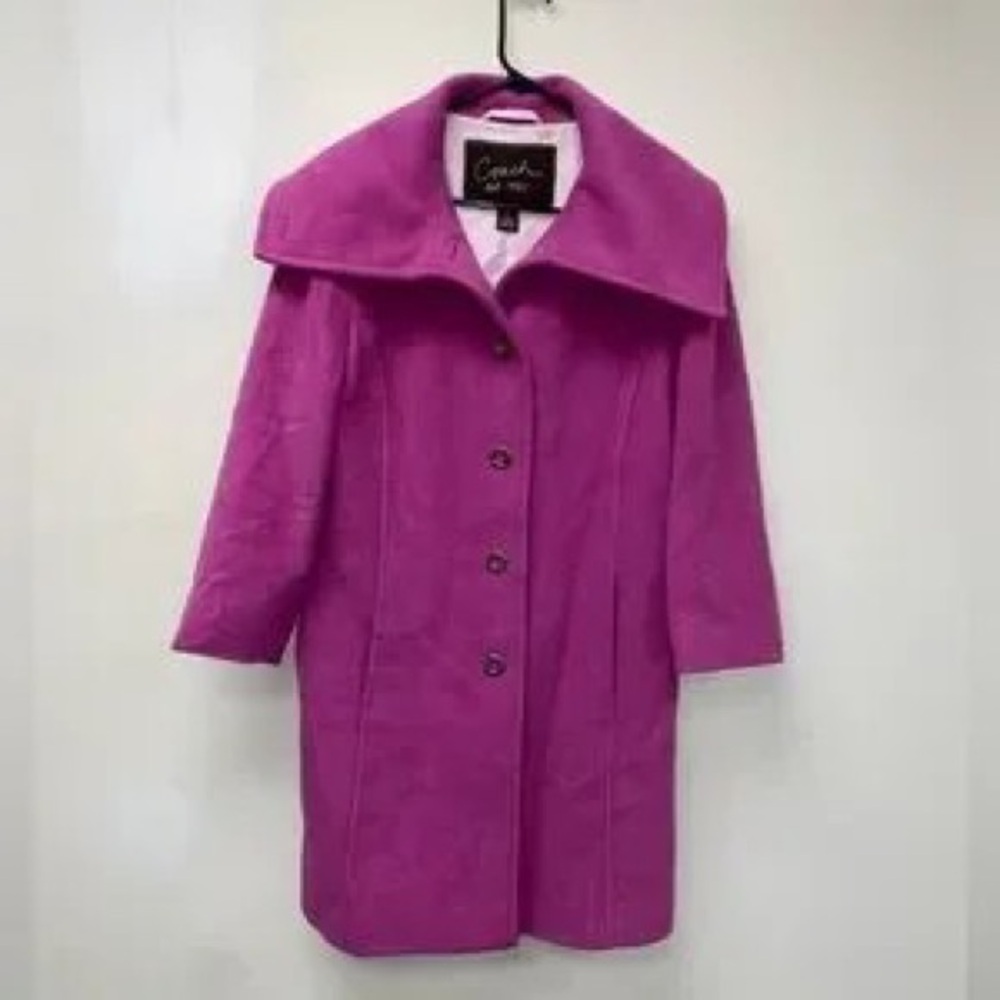 Coach Women's Pink Coat